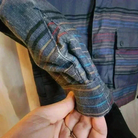 Orage Kids Snow Jacket Size Medium 10 Multi colored stripes. - Picture 5 of 9